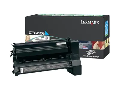 Lexmark Toner C780A1CG cyan 2x 6.000 Seiten 2 Stück