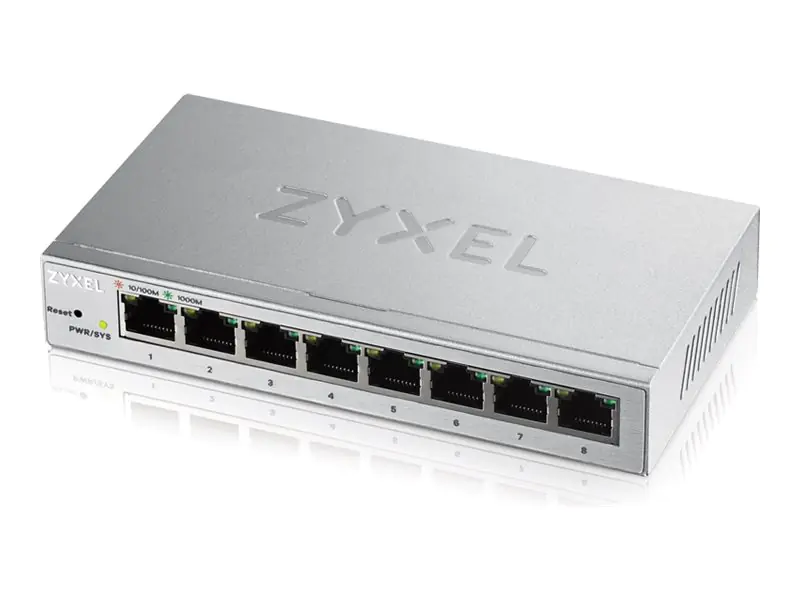 ZyXEL GS1200 Series GS1200-8 - Switch - Smart GS1200-8V3-EU0101F
