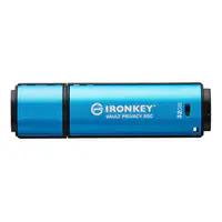 Kingston IronKey Vault Privacy 50C - USB-Flash-Laufwerk - verschlüsselt - 32 GB - USB-C 3.2 Gen 1 - TAA-konform Kingston IronKey Vault Privacy 50C - USB-Flash-Laufwerk - verschlüsselt - 32 GB - USB-C 3.2 Gen 1 - TAA-konform
