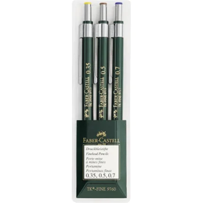 Faber-Castell Druckbleistift TK-Fine 136030 0,35-0,7mm 3St. Faber-Castell Druckbleistift TK-Fine 136030 0,35-0,7mm 3St.