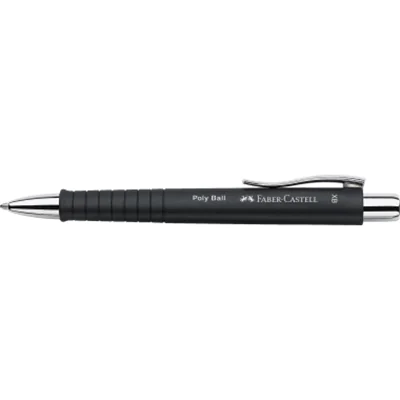 Faber-Castell Kugelschreiber POLY BALL XB 241153 schwarz Faber-Castell Kugelschreiber POLY BALL XB 241153 schwarz