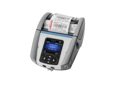 Zebra ZQ600 Series ZQ620 Plus - Etikettendrucker - Thermodirekt - Rolle (7,9 cm) - 203 dpi - bis zu 115 mm/Sek. - Wi-Fi(ac), Bluetooth 4.2 LE, USB, NFC, RS232C