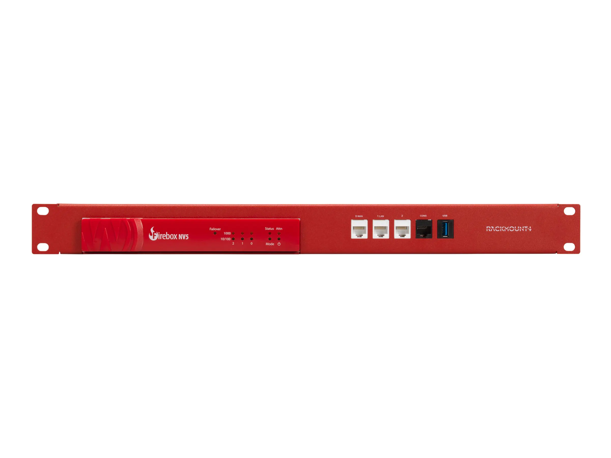 Rackmount.IT Montagesatz für Netzwerkgeräte - Rack montierbar - WatchGuard Red - 1U - 48.3 cm (19") RM-WG-T8