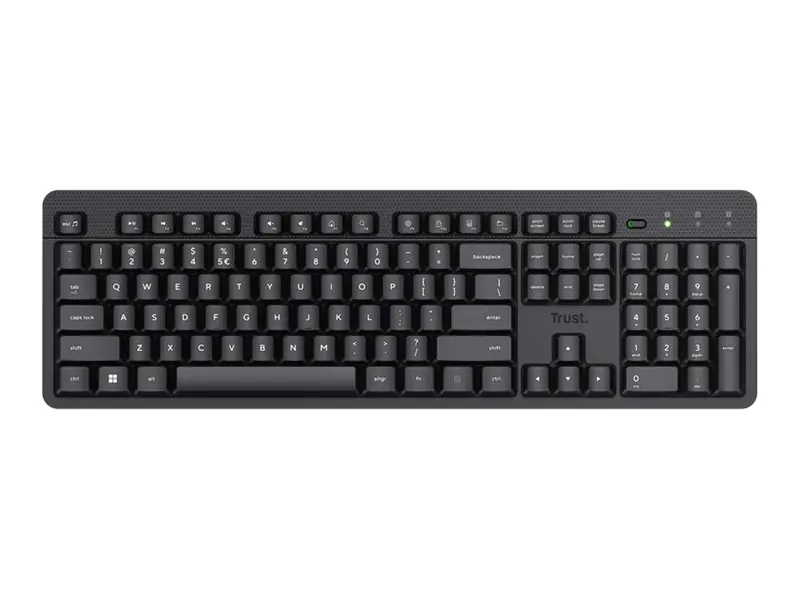 Trust Ody II - Tastatur - leise - 100% - full 25014