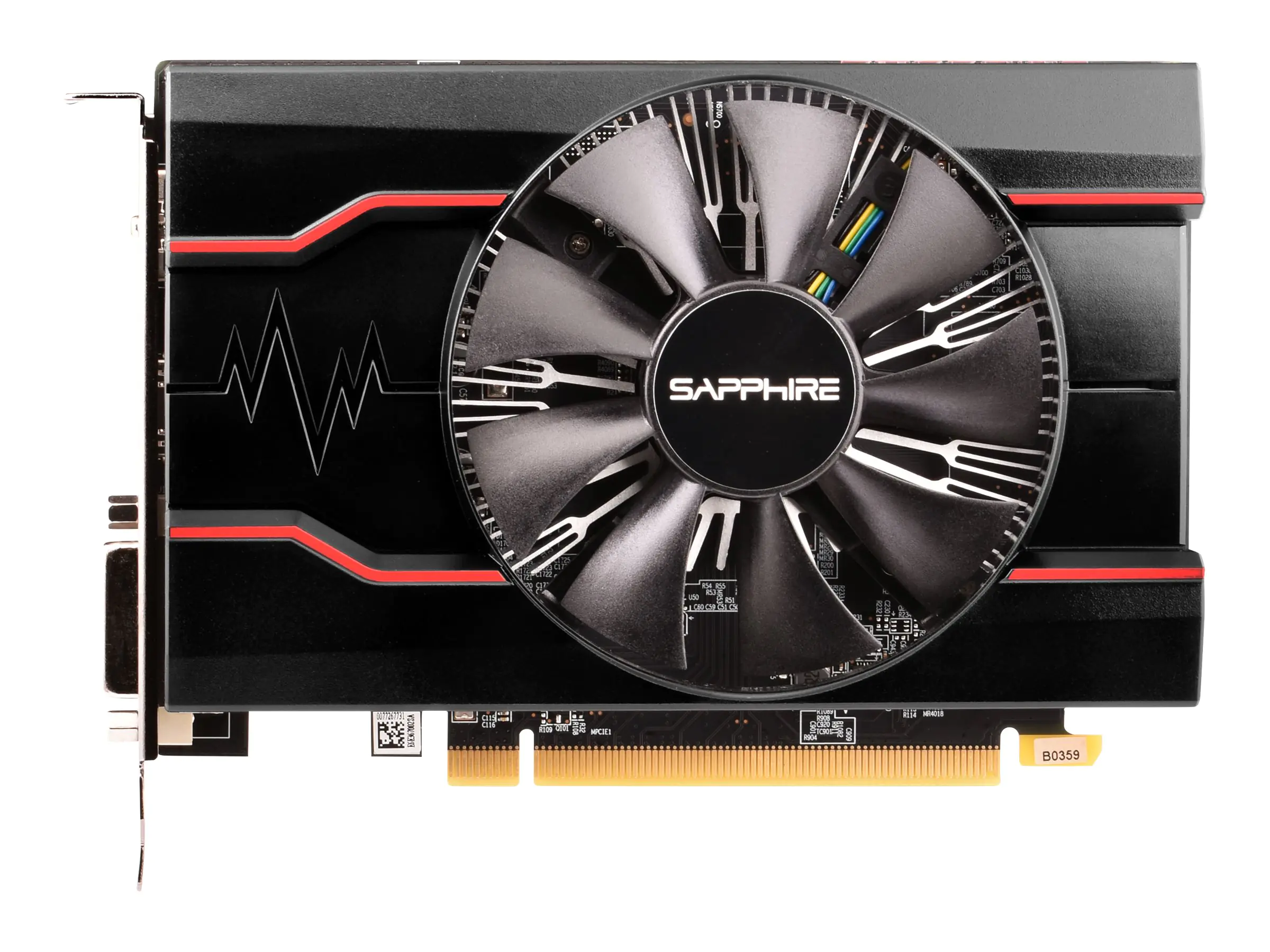 Sapphire Pulse Radeon RX 550 - Grafikkarten - Radeon RX 550 - 2 GB GDDR5 - PCIe 3.0 x16 - DVI, HDMI, DisplayPort - leichte Retailverpackung