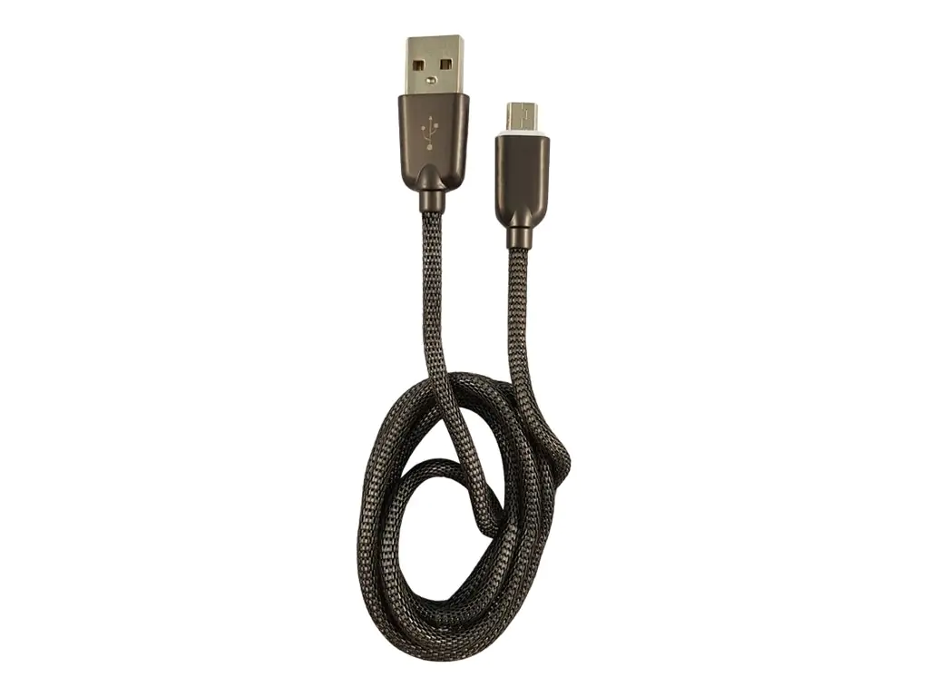 LC Power - USB-Kabel - USB (M) zu Micro-USB Typ B (M) - 2 A - 1 m - Schwarz LC Power - USB-Kabel - USB (M) zu Micro-USB Typ B (M) - 2 A - 1 m - Schwarz