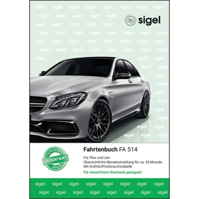 SIGEL Fahrtenbuch FA514 DIN A5 für PKW/LKW 32Blatt SIGEL Fahrtenbuch FA514 DIN A5 für PKW/LKW 32Blatt