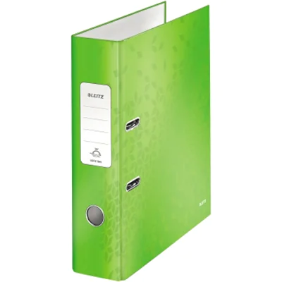 Leitz Ordner WOW 10050054 DIN A4 80mm Pappe grün Leitz Ordner WOW 10050054 DIN A4 80mm Pappe grün