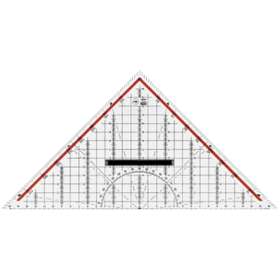 M+R Zeichendreieck 23320100 32cm Skala rot M+R Zeichendreieck 23320100 32cm Skala rot