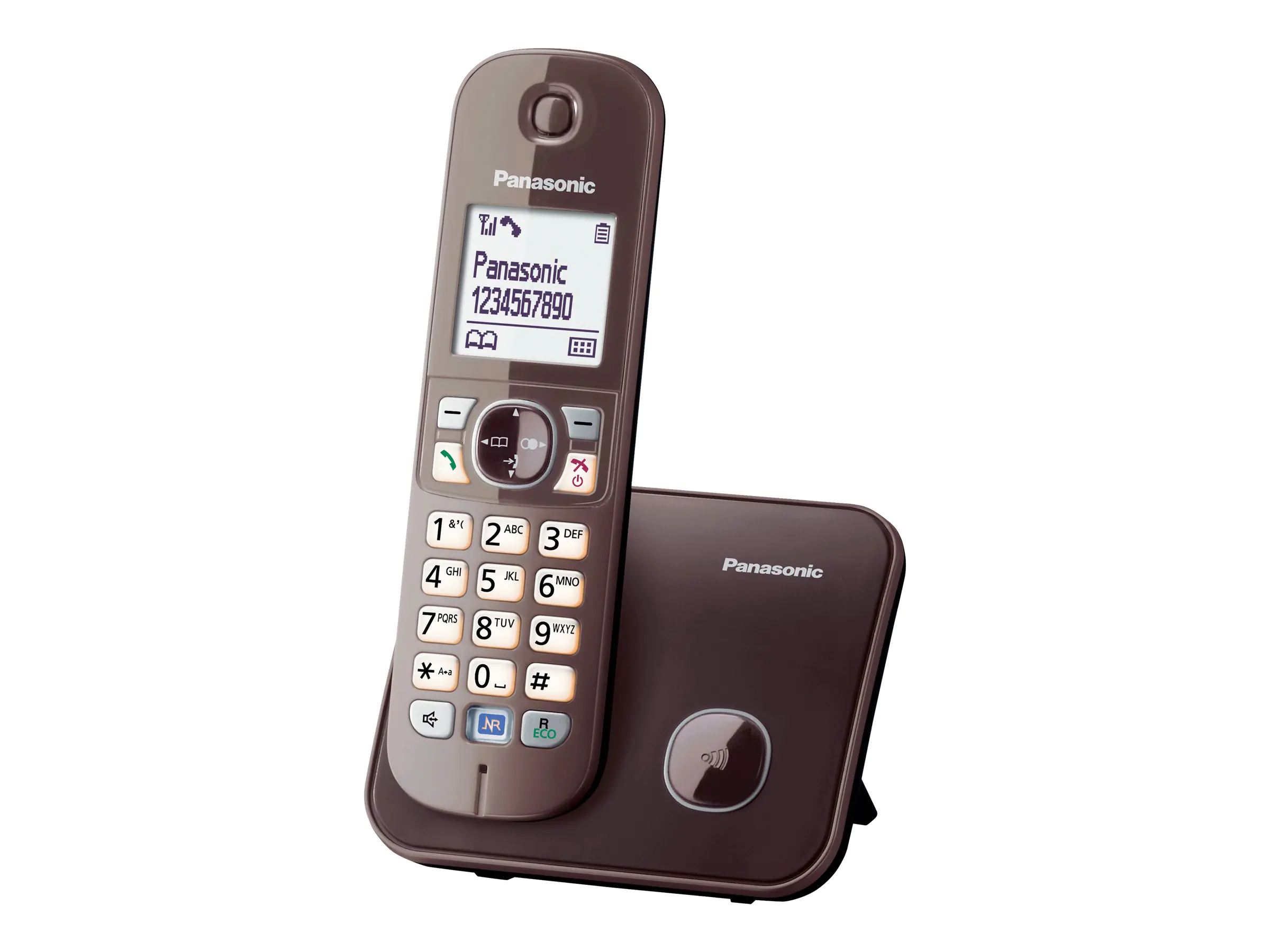 Panasonic KX-TG6811 - Schnurlostelefon mit Rufnummernanzeige KX-TG6811GA