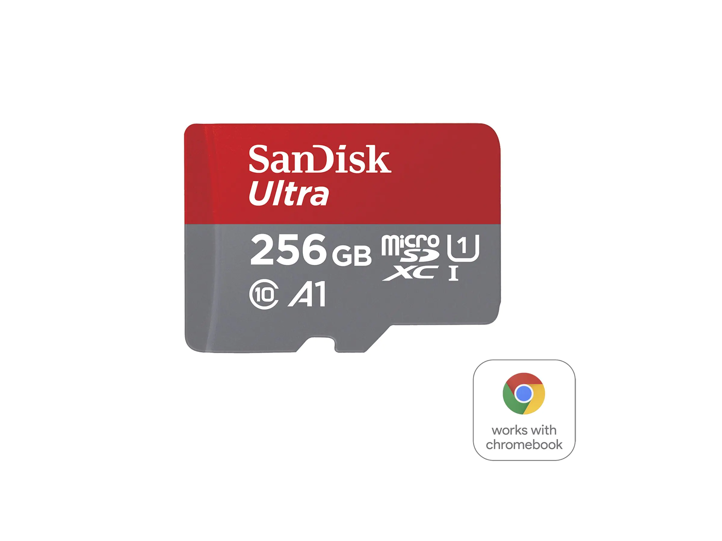 SanDisk Ultra - Flash-Speicherkarte (microSDXC-an-SD-Adapter inbegriffen) - 256 GB - A1 / UHS Class 1 / Class10 - microSDXC UHS-I