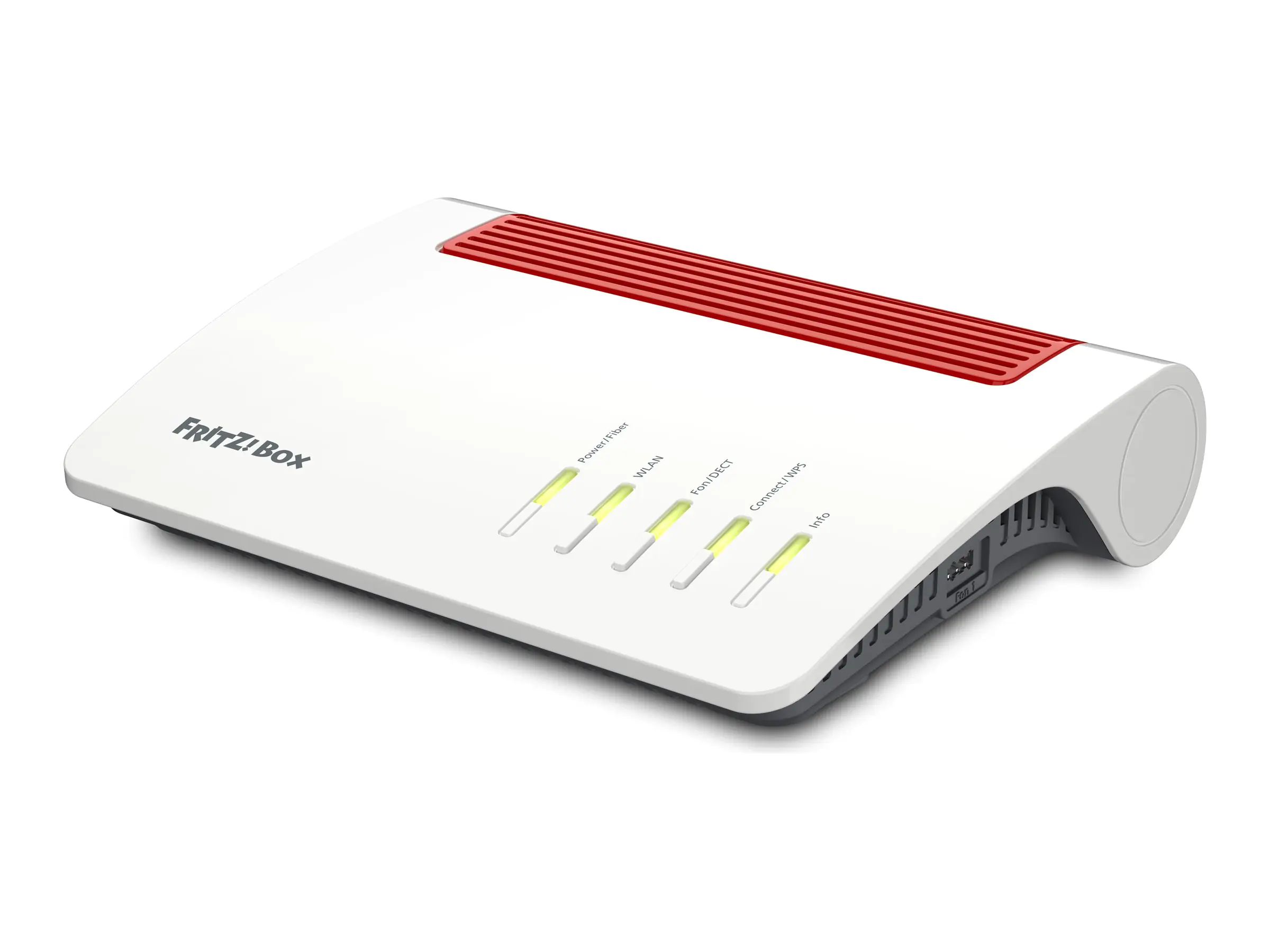 FRITZ! Box 5590 Fiber, Wi-Fi 6 (802.11ax), Dual-Band (2,4 GHz/5 GHz), Ethernet/LAN, Weiß, Tabletop-Router 20002981