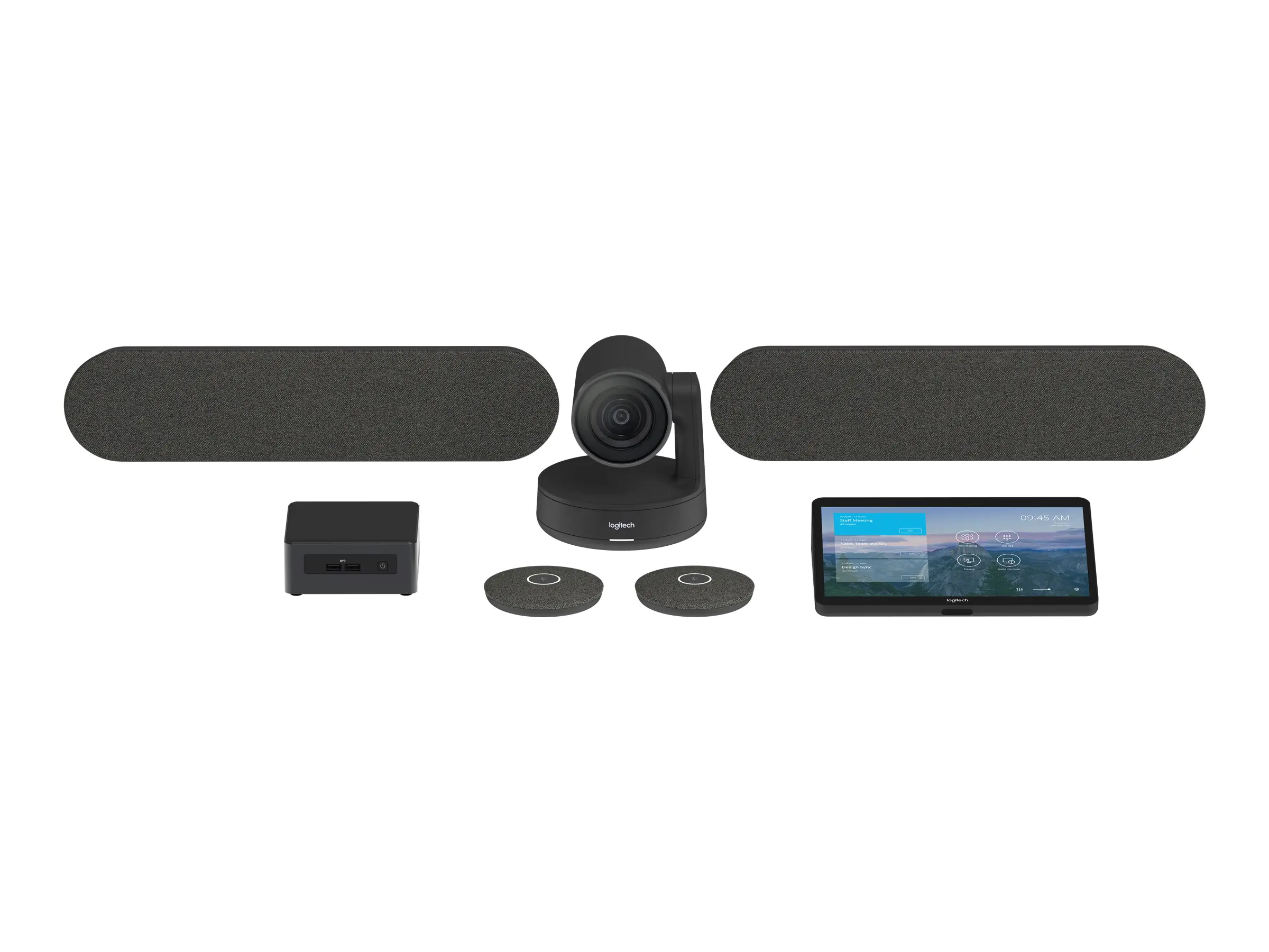 Logitech Tap for Microsoft Teams Large Rooms - Kit für Videokonferenzen (Hub)