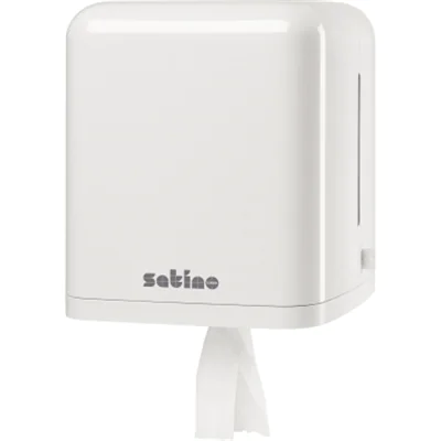 Satino Handtuchspender 331000 26x28x23cm Kunststoff weiß Satino Handtuchspender 331000 26x28x23cm Kunststoff weiß