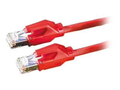 Dätwyler - Patch-Kabel - RJ-45 (M) zu RJ-45 (M) - 3 m - SSTP-Kabel - CAT 6 - halogenfrei - Rot
