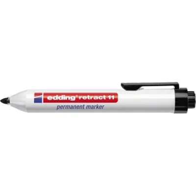 edding Permanentmarker retract 11 4-11001 Druckmechanik 1,5-3mm sw