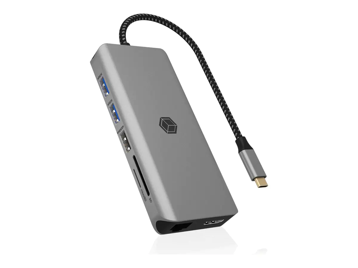 ICY BOX IB-DK4061-CPD - Dockingstation - USB-C - 2 x HDMI - 1GbE - 100 Watt ICY BOX IB-DK4061-CPD - Dockingstation - USB-C - 2 x HDMI - 1GbE - 100 Watt