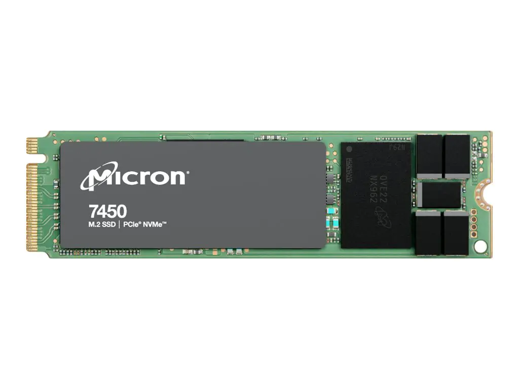 Micron 7450 MAX - SSD - Enterprise, Mixed Use - 400 GB - intern - M.2 2280 - PCIe 4.0 x4 (NVMe) - TAA-konform