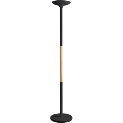 UNILUX Deckenfluter Pryska 400153677 schwarz UNILUX Deckenfluter Pryska 400153677 schwarz