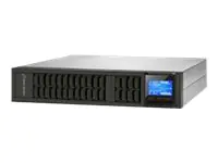 PowerWalker VFI 1000 CRS - USV (in Rack montierbar/extern) - 800 Watt - 1000 VA - ohne Batterie - RS-232, USB - Ausgangsanschlüsse: 3 - 2U - 48.3 cm (19")