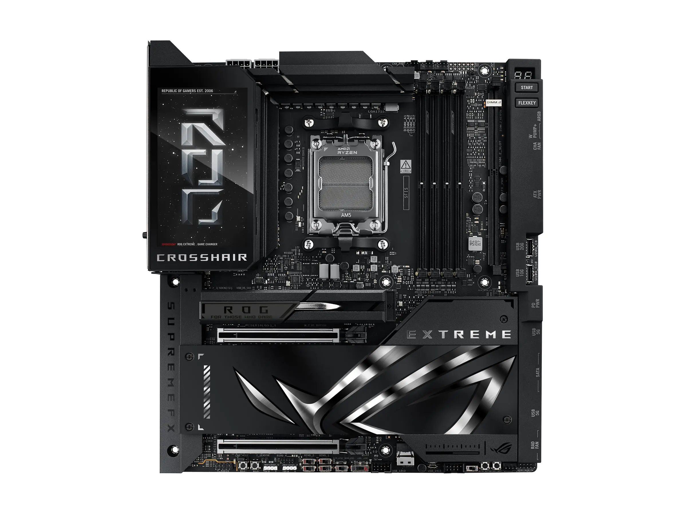 ASUS ROG CROSSHAIR X870E EXTREME - Motherboard - ATX - Socket AM5 - AMD X870E Chipsatz - USB4, USB-
