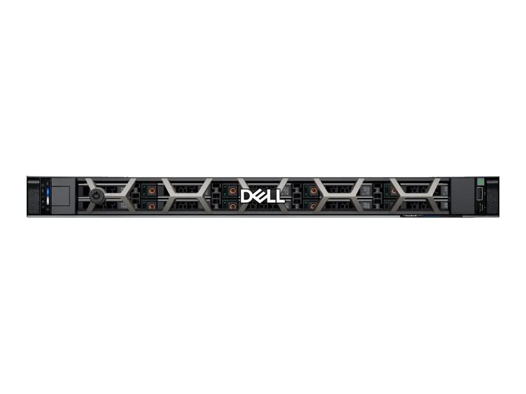 Dell PowerEdge R6615 - Server - Rack-Montage - 1U - 1-Weg - 1 x EPYC 9354P / 3.25 GHz - RAM 32 GB - SAS - Hot-Swap 6.4 cm (2.5") Schacht/Schächte - SSD 480 GB - Matrox G200 - 1GbE - kein Betriebssystem - Monitor: keiner - Schwarz - BTP - Dell Smart Select