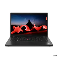 Lenovo ThinkPad L14 Gen 4 21H5 - 180°-Scharnierdesign - AMD Ryzen 5 7530U / 2 GHz - Win 11 Pro - Radeon Graphics - 16 GB RAM - 512 GB SSD TCG Opal Encryption 2, NVMe - 35.6 cm (14") IPS 1920 x 1080 (Full HD) - Wi-Fi 6E - 4G LTE - Thunder Black - kbd: Deut
