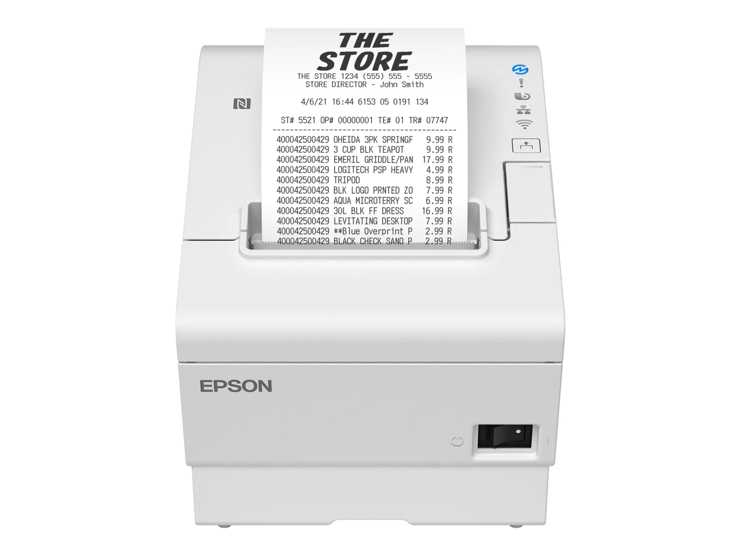 Epson TM T88VII (111A0) - Belegdrucker - Thermozeile - Rolle (7,95 cm) C31CJ57111A0