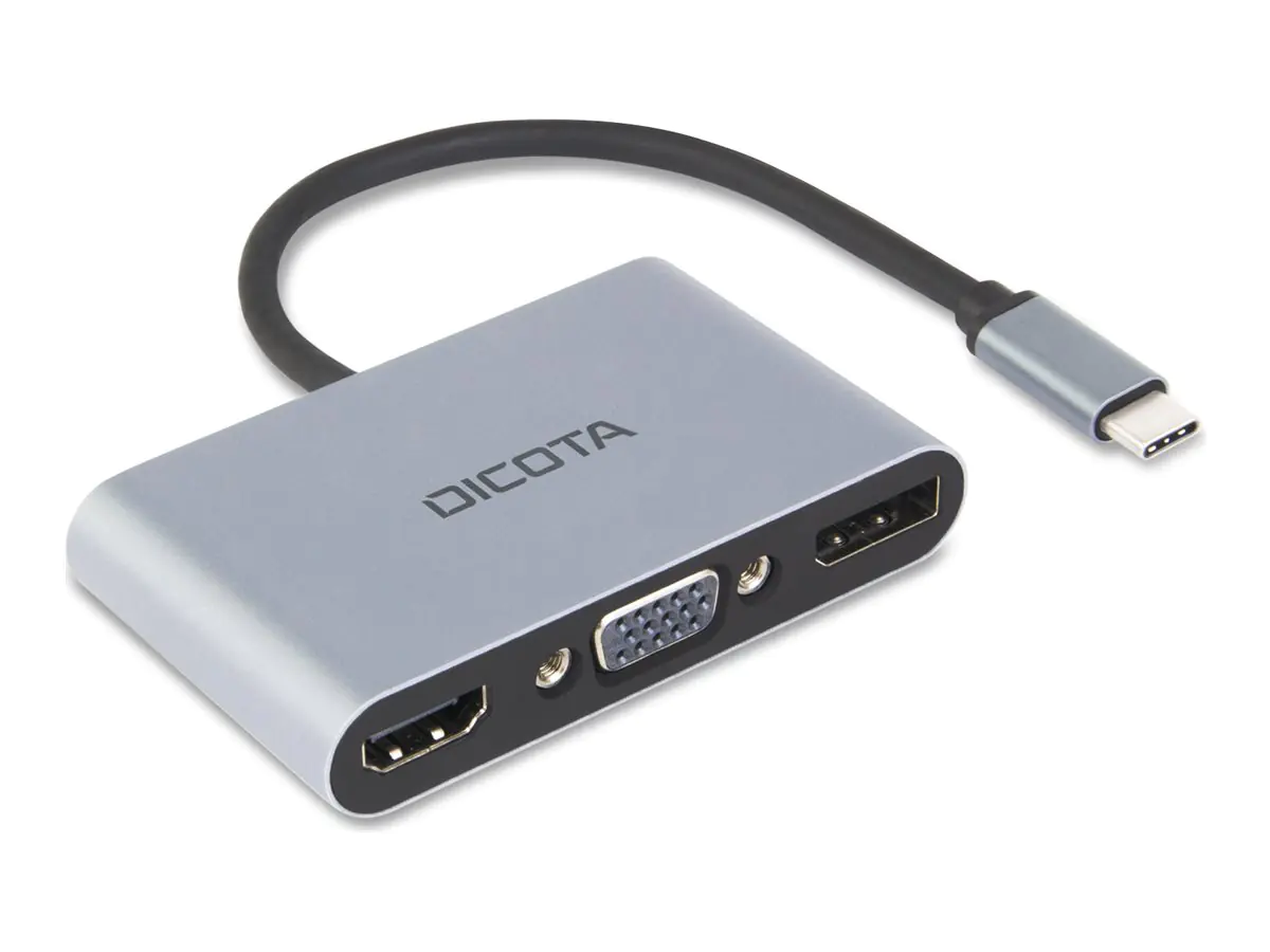 Dicota 5-in-1 - Dockingstation - USB-C - DP, HDMI Dicota 5-in-1 - Dockingstation - USB-C - DP, HDMI