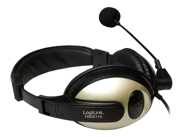 LogiLink Stereo Headset with High Comfort - Headset - ohrumschließend - kabelgebunden
