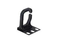 Conteg Rack-Kabelführungsring - Schwarz, RAL 9005 - 48.3 cm (19") VO-P1-40/50