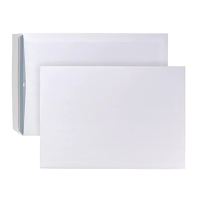 POSTHORN Versandtasche DIN B4 250 x 353 mm (B x H) mit Haftklebung ohne Fenster 120g/m² weiß 250 St./Pack.