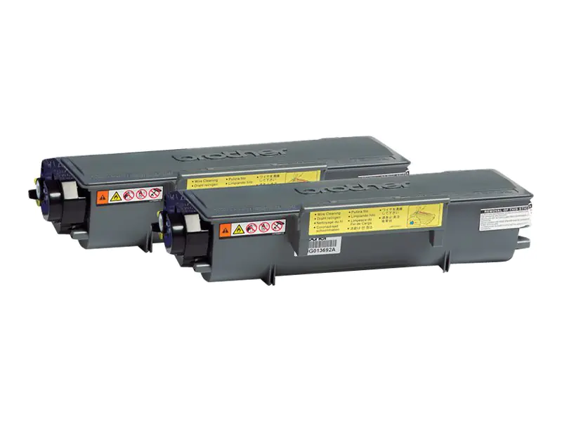 Brother TN3280 2PK - 2er-Pack - Schwarz - Original - Tonerpatrone - für Brother DCP-8070, 8085, HL-5340, 5350, 5370, 5380, MFC-8370, 8380, 8880, 8890