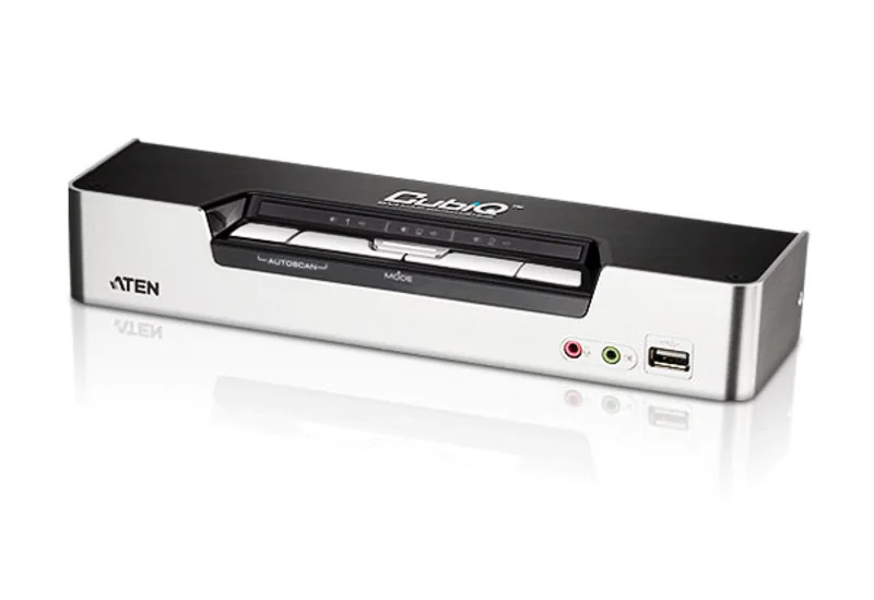 ATEN CubiQ CS1794 USB 2.0 HDMI KVMP Switch - KVM-/Audio-Switch - 4 x KVM/Audio - 1 lokaler Benutzer - Desktop ATEN CubiQ CS1794 USB 2.0 HDMI KVMP Switch - KVM-/Audio-Switch - 4 x KVM/Audio - 1 lokaler Benutzer - Desktop