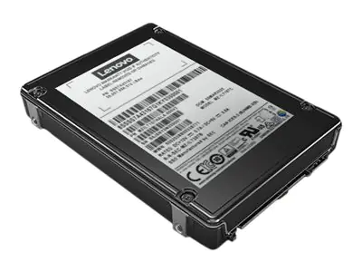 Lenovo ThinkSystem PM1655 - SSD - verschlüsselt - 1.6 TB - Hot-Swap - 2.5" (6.4 cm) - SAS 12Gb/s - TCG Enterprise - für ThinkStation P920 Rack; ThinkSystem SN550 V2; SR630 V2; SR650 V2; SR670 V2; ST650 V2