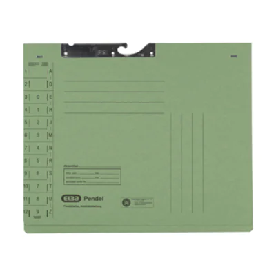 ELBA Pendelhefter 100560089 DIN A4 Amtsheftung 320g Karton grün ELBA Pendelhefter 100560089 DIN A4 Amtsheftung 320g Karton grün