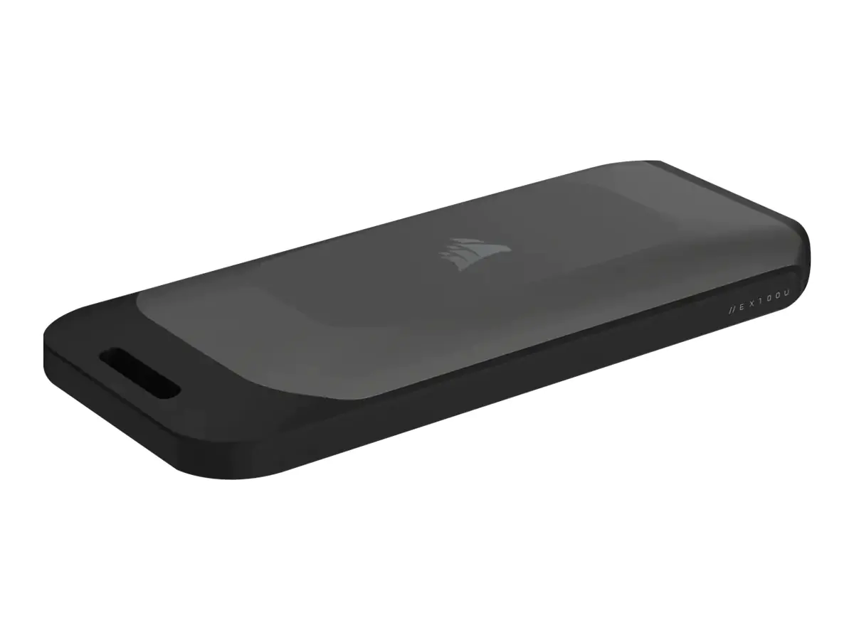 Corsair EX100U - SSD - 4 TB - extern (tragbar) - USB 3.2 Gen 2x2 (USB-C Steckverbinder) CSSD-EX100U4TB