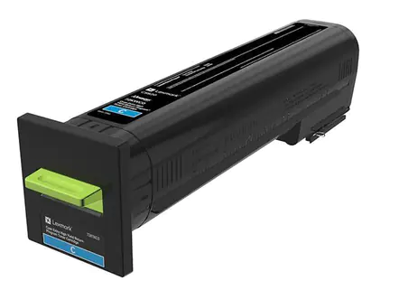 Lexmark - Besonders hohe Ergiebigkeit - Cyan - Original - Tonerpatrone LCCP, LRP - für Lexmark CS820de, CS820dte, CS820dtfe Lexmark - Besonders hohe Ergiebigkeit - Cyan - Original - Tonerpatrone LCCP, LRP - für Lexmark CS820de, CS820dte, CS820dtfe