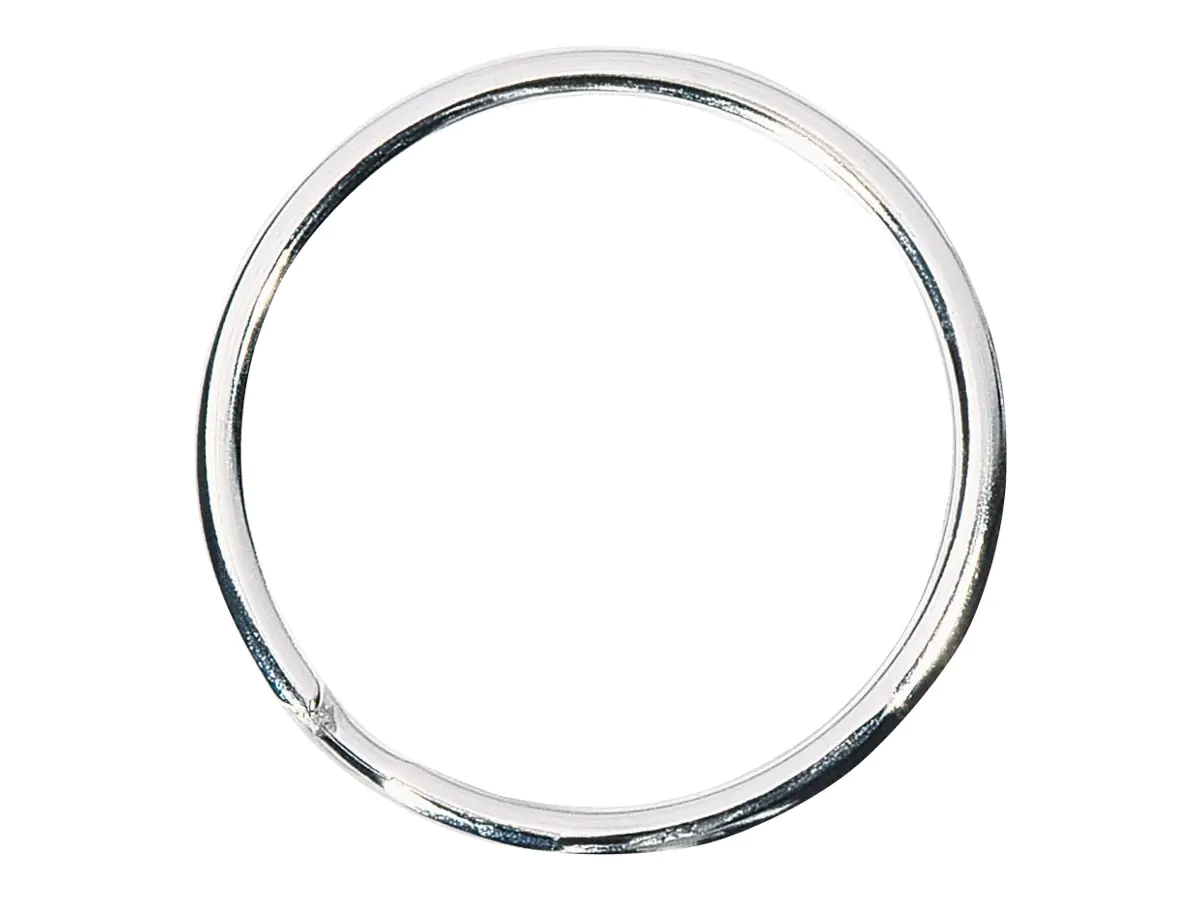WEDO® Schlüsselring 25mm Stahl silber 100 St./Pack.