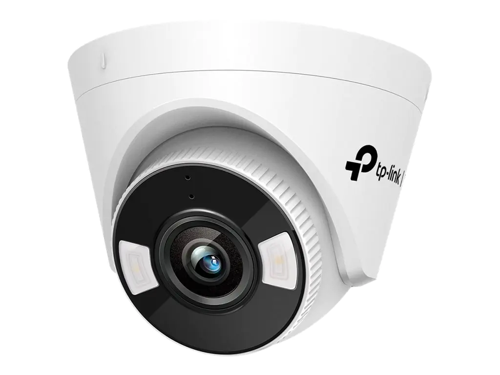 TP-Link VIGI C430 V1 - Netzwerk-Überwachungskamera - schwenken / neigen - Turret - Farbe (Tag&Nacht) - 3 MP - 2304 x 1296 - M12-Anschluss - feste Brennweite - Audio - LAN 10/100 - H.264, H.265, H.265+, H.264+ - Gleichstrom 12 V / PoE