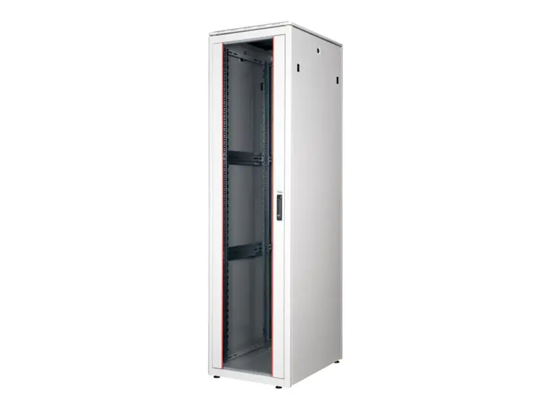 Equip Dynamic Flex Line - Schrank Netzwerkschrank - 600x800 mm, mit Glastür, abnehmbare und