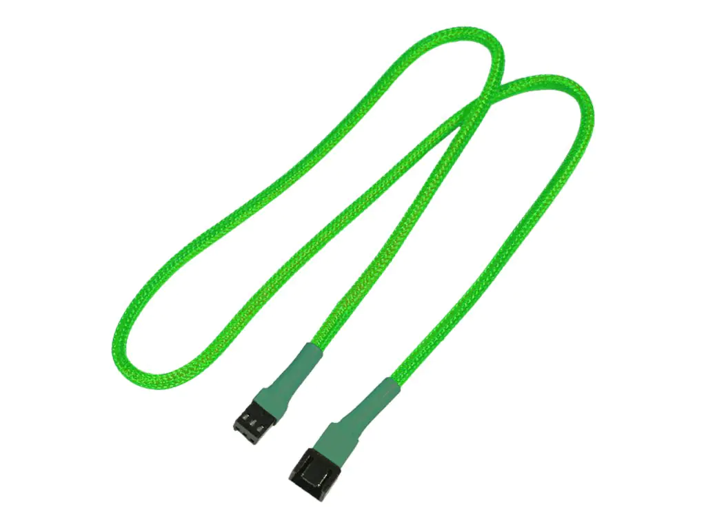Nanoxia Verlängerungskabel für Lüfterspannungsversorgung - Molex, 3-polig (W) NX3PV60NG