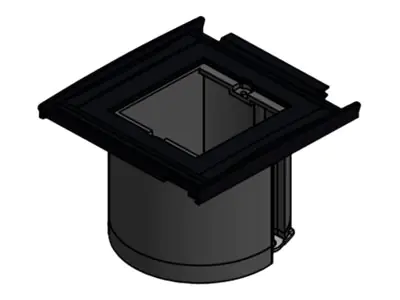 Bachmann KAPSA XXS - Steckdoseneinheit - Schwarz, RAL 9005