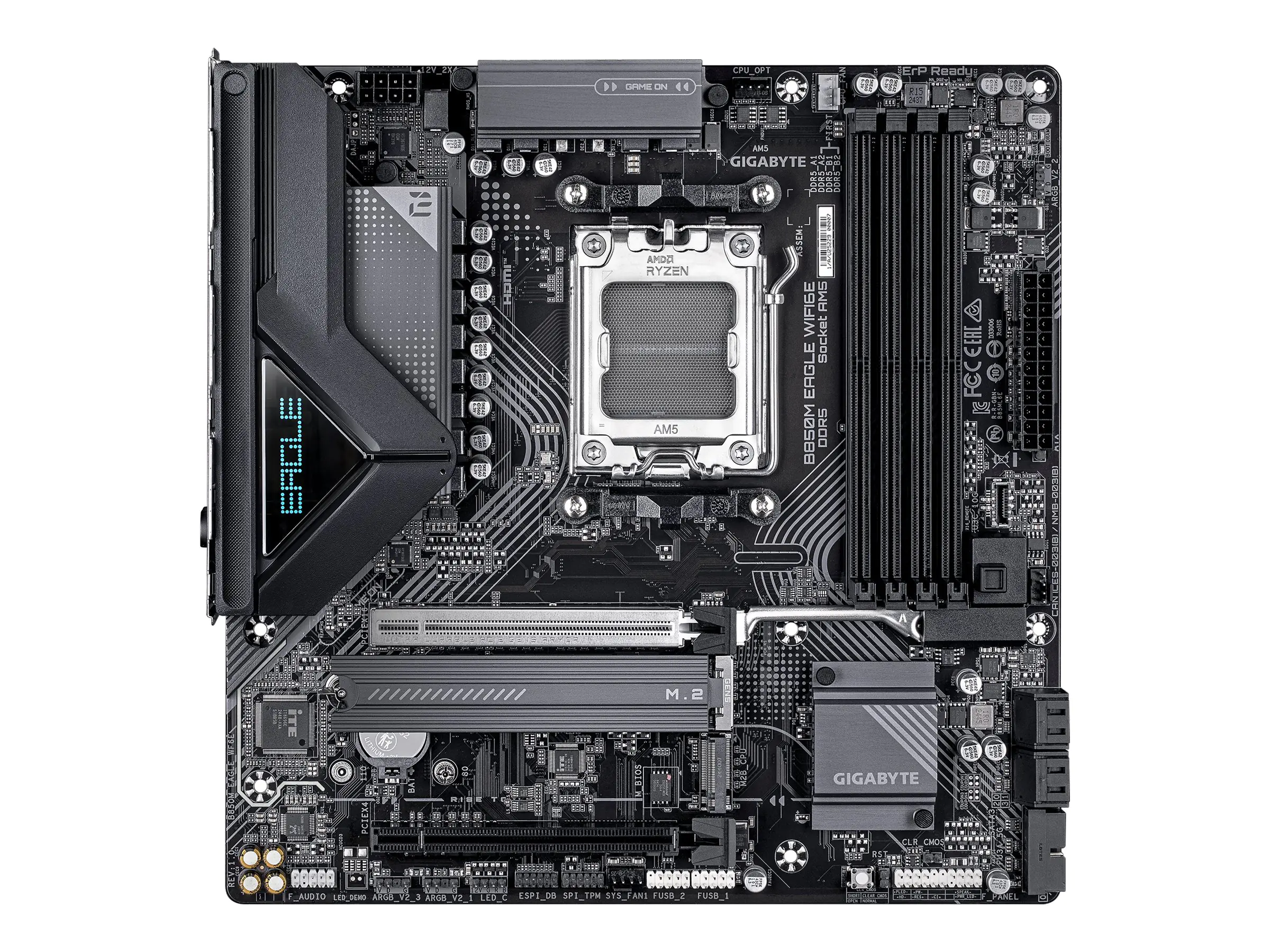 Gigabyte B850M EAGLE WIFI6E - Motherboard - micro ATX - Socket AM5 - AMD B850 Chipsatz - USB-C 3.2
