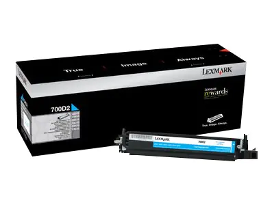 Lexmark 700D2 - Cyan - Original - Entwickler-Kit LCCP - für Lexmark C2132, CS310, CS317, CS417, CS517, CX317, CX410, CX417, CX510, CX517, XC2130