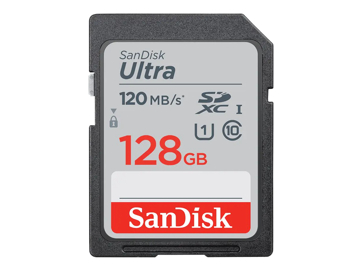 SanDisk Ultra - Flash-Speicherkarte - 128 GB - UHS-I U1 / Class10 - SDXC UHS-I