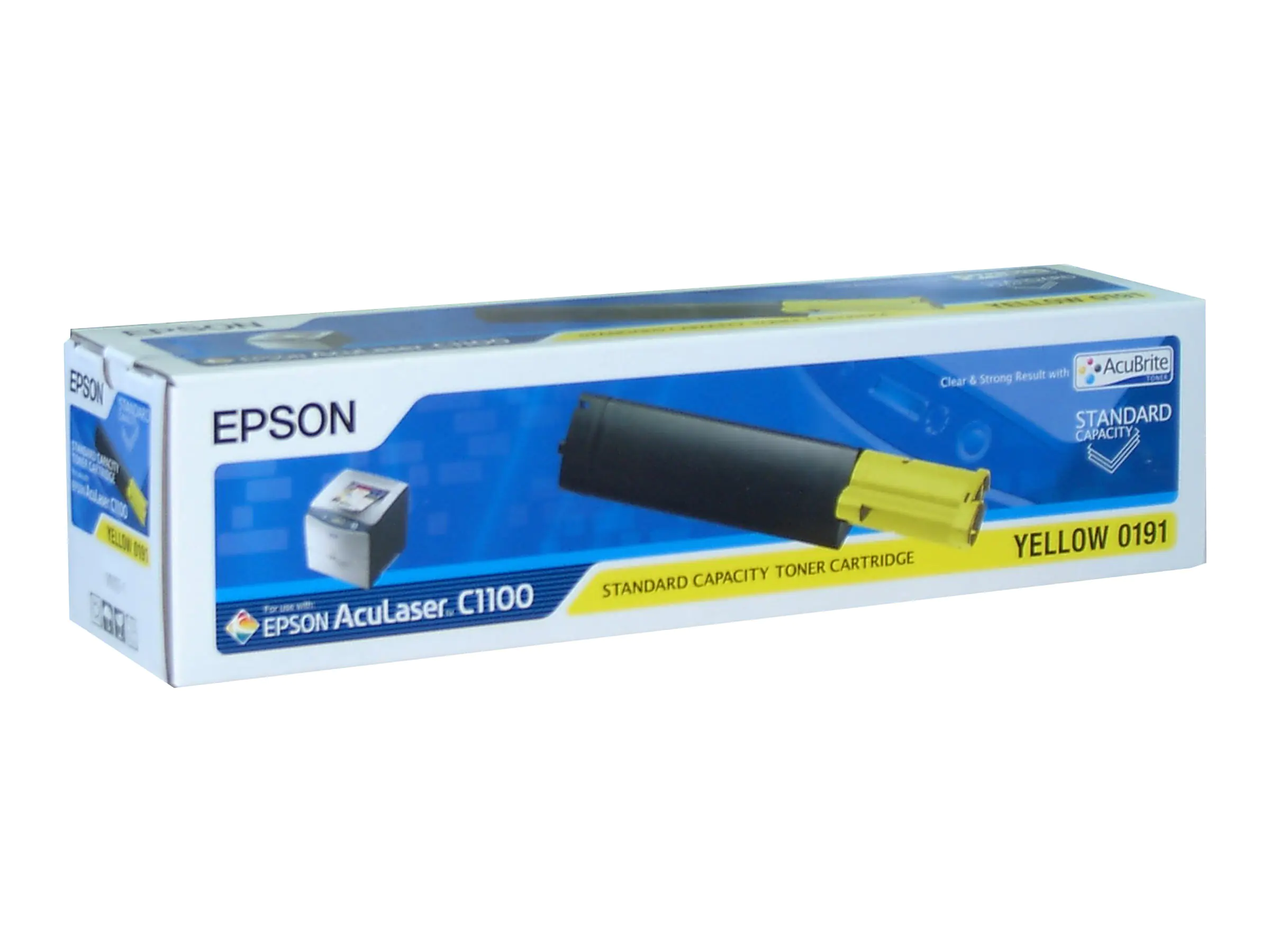 Epson 0191 - Gelb - Original - Tonerpatrone - für AcuLaser C1100, C1100+, C1100N, CX11N, CX11NF, CX11NFC, CX11NFCT, CX11NFT