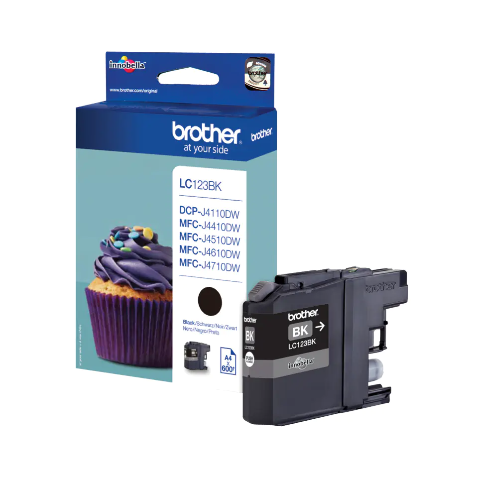 Brother LC123C - Hohe Ergiebigkeit - Cyan - Original - Tintenpatrone - für Brother DCP-J132, J152, J172, J552, J752, MFC-J245, J470, J650, J6520, J6720, J6920, J870 Brother LC123C - Hohe Ergiebigkeit - Cyan - Original - Tintenpatrone - für Brother DCP-J132, J152, J172, J552, J752, MFC-J245, J470, J650, J6520, J6720, J6920, J870
