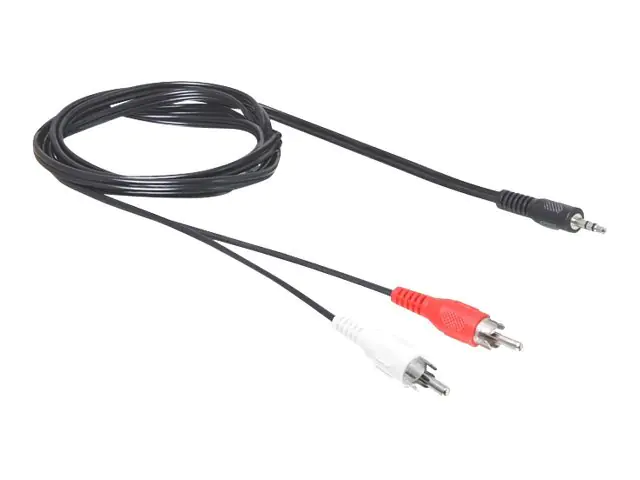 Delock Audiokabel - RCA x 2 männlich zu mini-phone