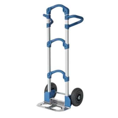 Fetra Sackkarre Wuppi 57 x 125 x 44,5 cm (B x H x T) 200kg Aluminium blau Fetra Sackkarre Wuppi 57 x 125 x 44,5 cm (B x H x T) 200kg Aluminium blau
